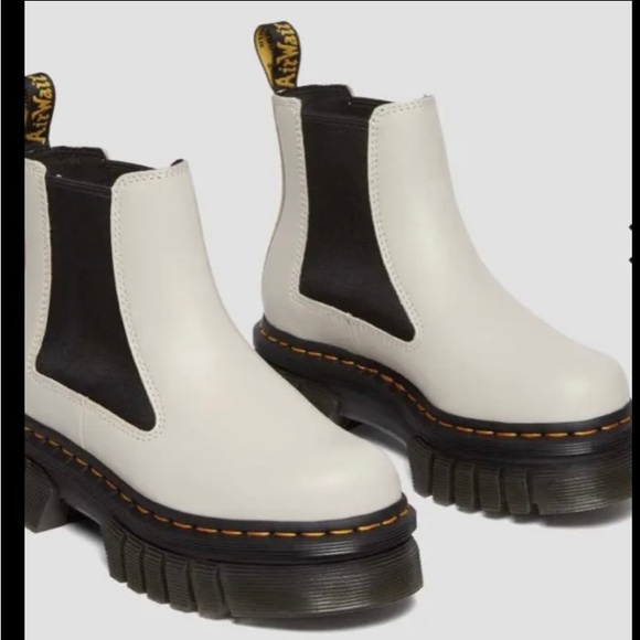 AUDRICK NAPPA LEATHER PLATFORM CHELSEA BOOTS